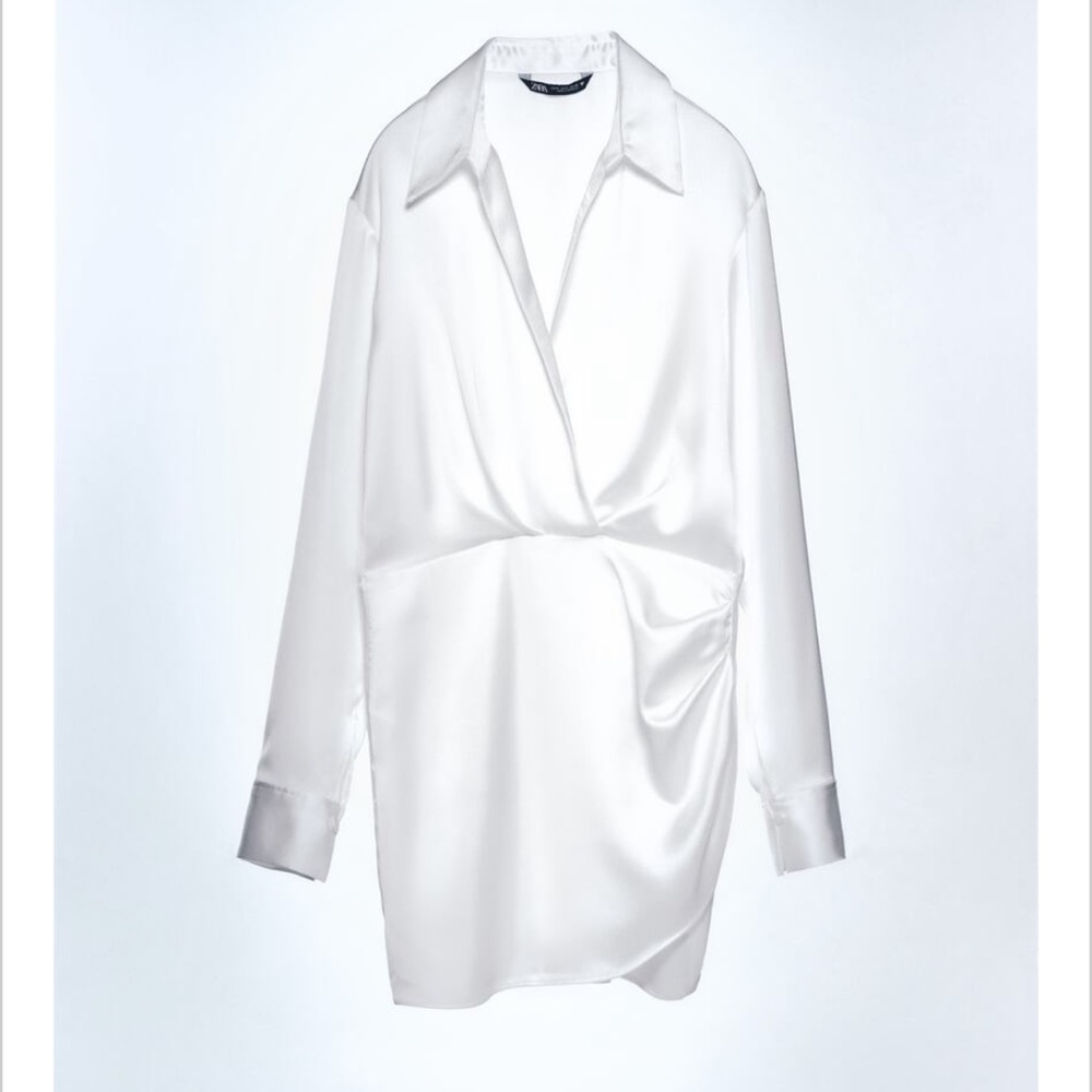 Zara white dress